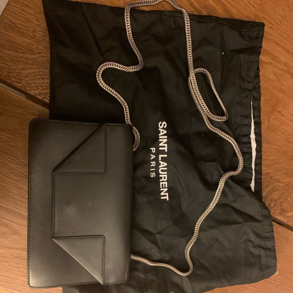 Saint Laurent Calfskin Crossbody - Picture 2 of 5
